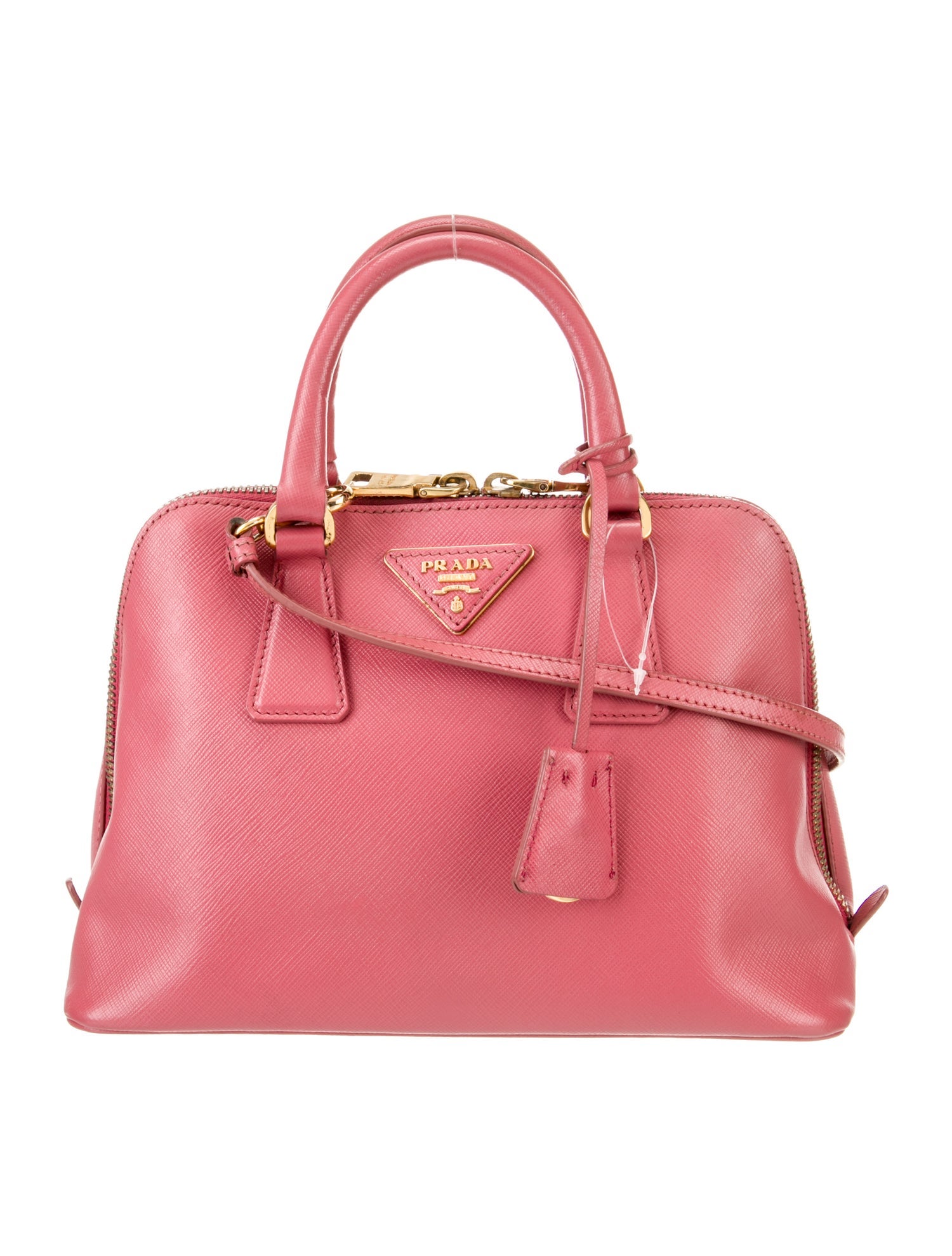 Prada Saffiano Leather Top Handle Bag