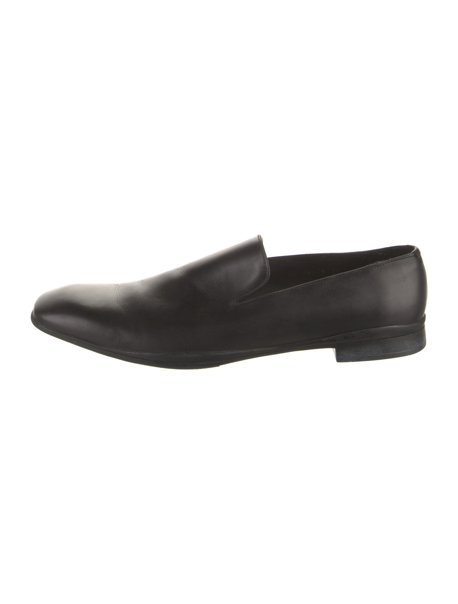 Prada Leather Dress Loafers