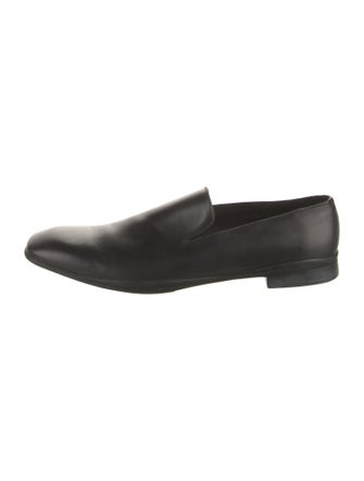 Prada Leather Dress Loafers