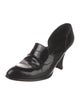 Prada Leather D'Orsay Pumps