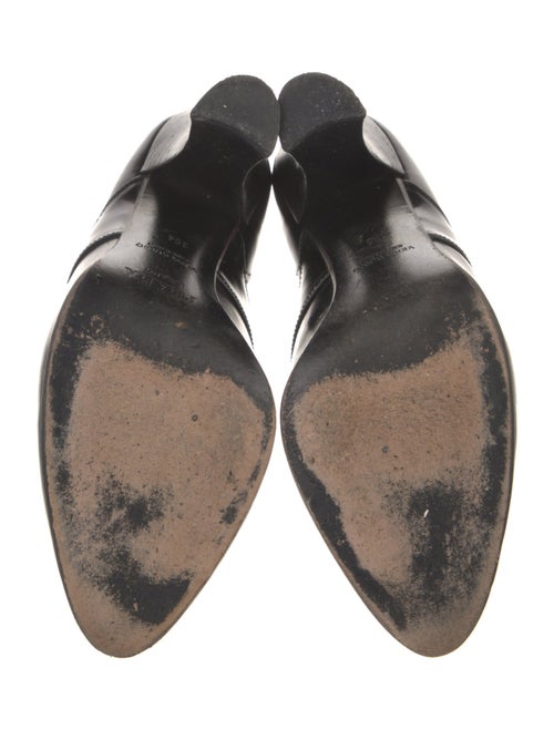 Prada Leather D'Orsay Pumps