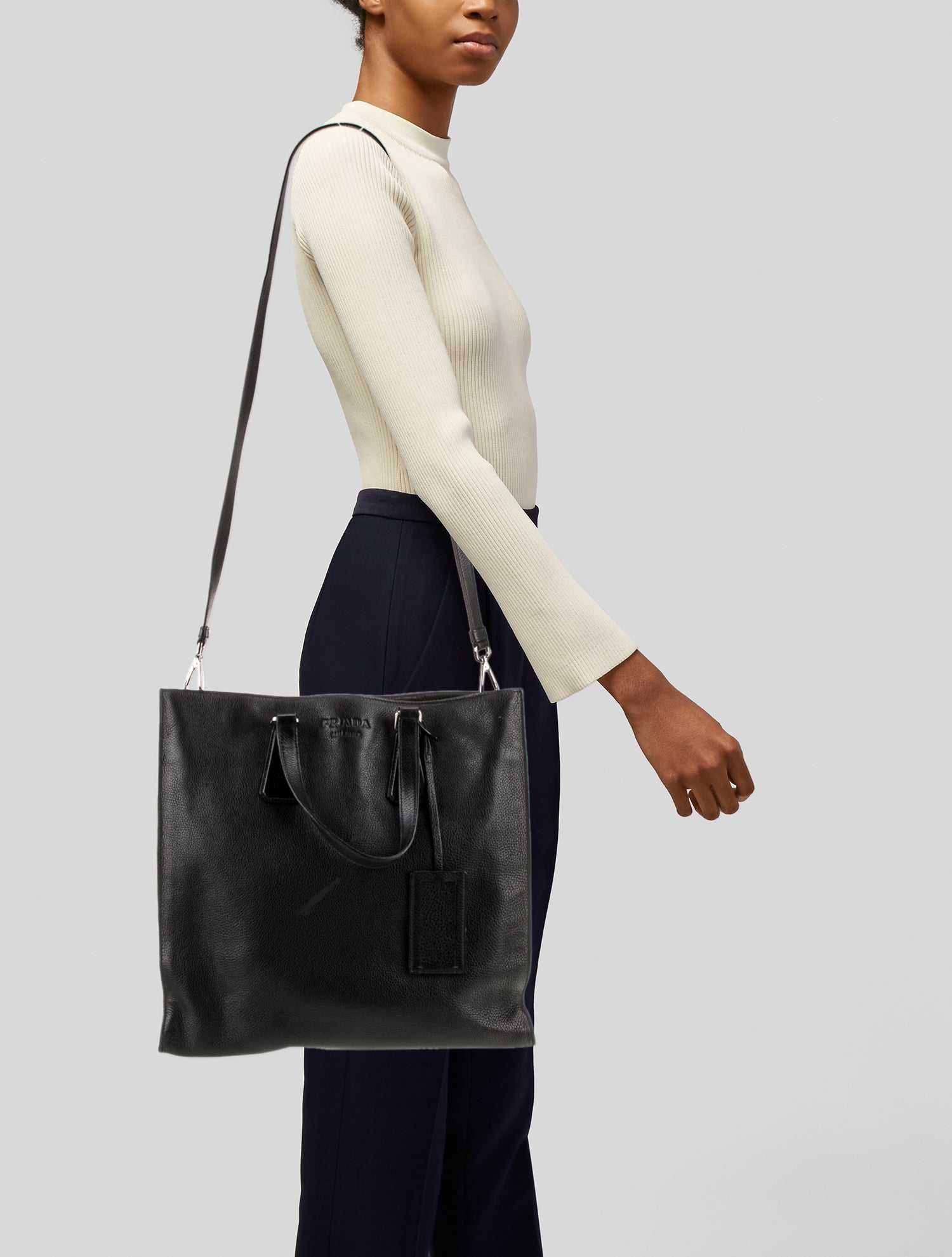 Prada Leather Tote