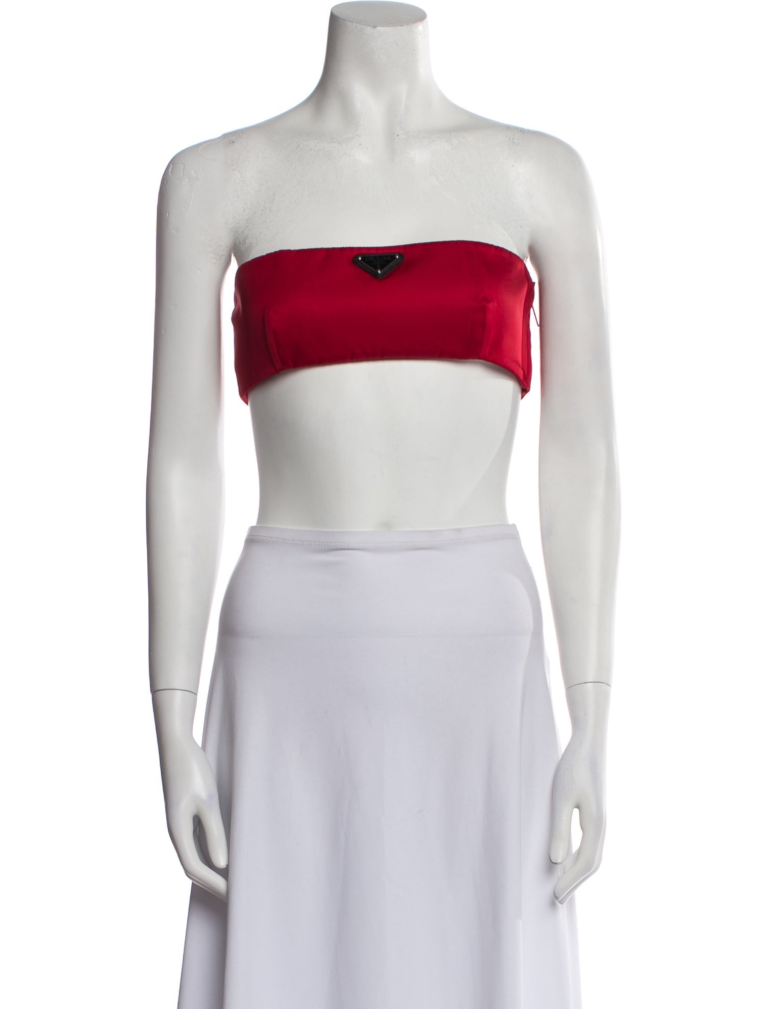 Prada 2021 Re-Nylon Crop Top