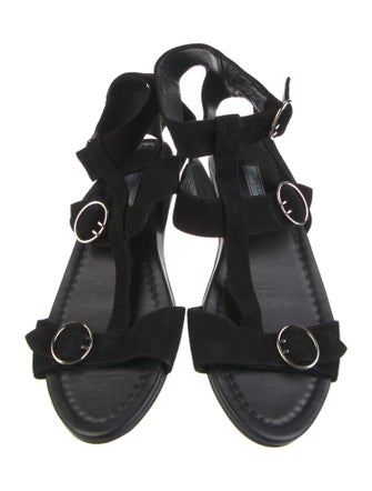 Prada Suede Gladiator Sandals