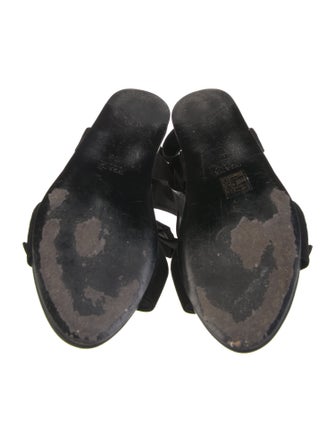 Prada Suede Gladiator Sandals