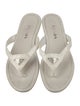 Prada Patent Leather Flip Flops