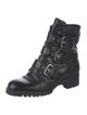 Prada Leather Combat Boots