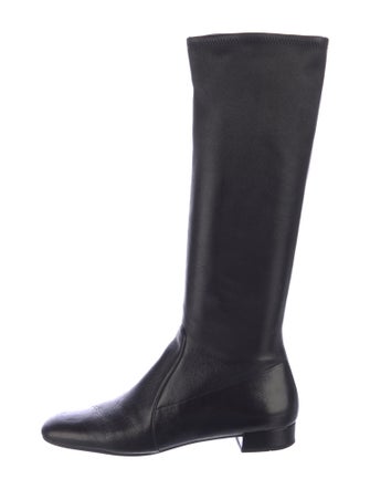 Prada Leather Riding Boots
