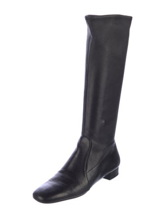 Prada Leather Riding Boots