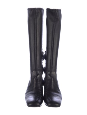 Prada Leather Riding Boots