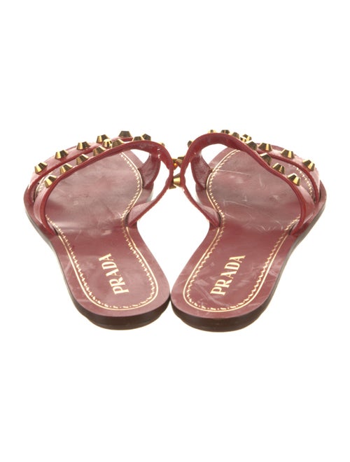 Prada Patent Leather Slides