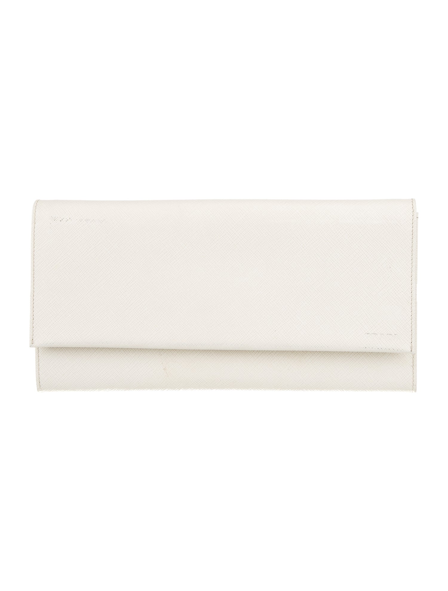 Prada Saffiano Lux Leather Clutch