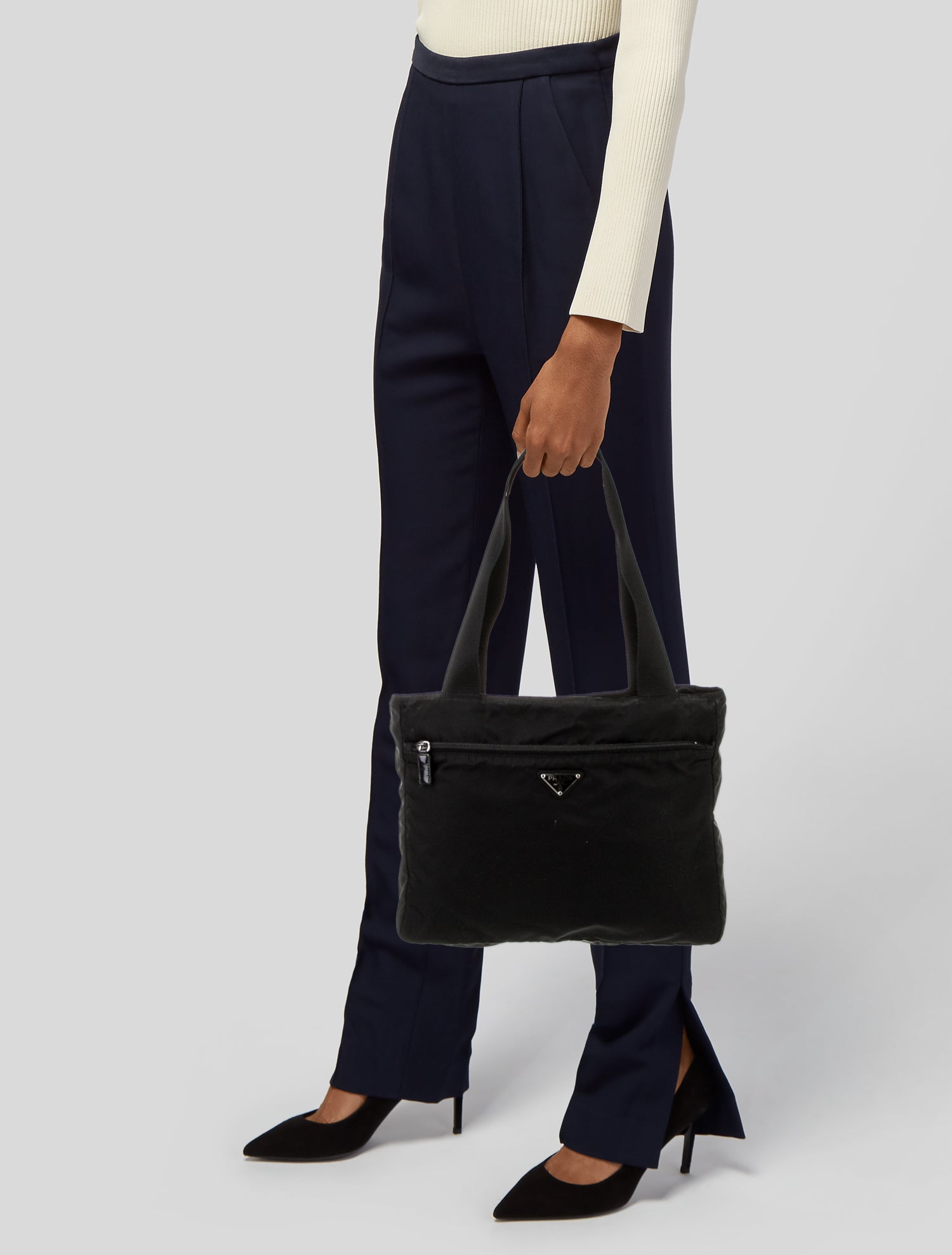 Prada Tessuto Nylon Messenger Bag