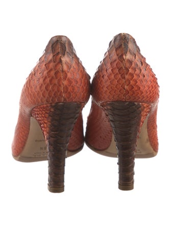 Prada Python Pumps