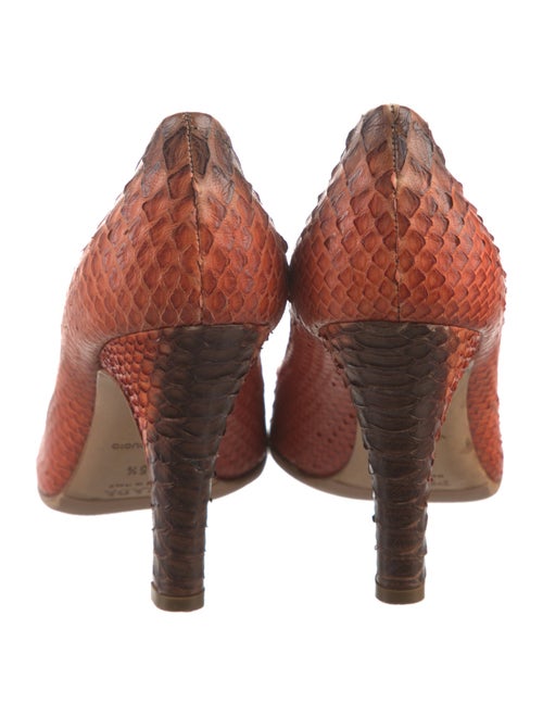 Prada Python Pumps