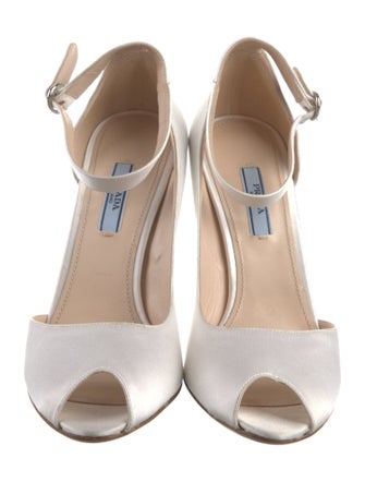 Prada Satin D'Orsay Pumps