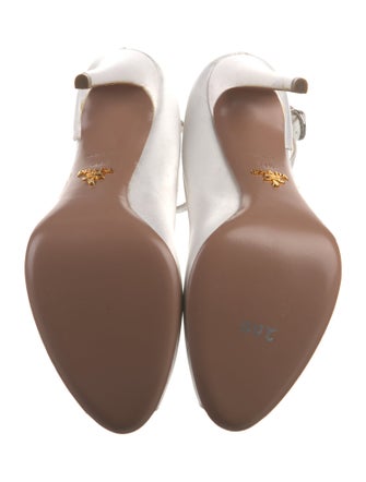 Prada Satin D'Orsay Pumps