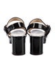 Prada Patent Leather Slingback Sandals