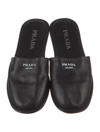 Prada Leather Mules