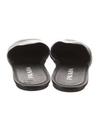 Prada Leather Mules