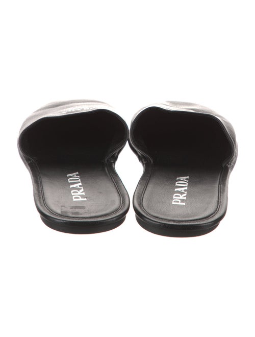 Prada Leather Mules