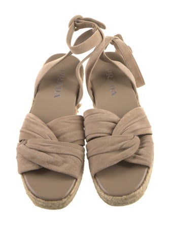 Prada Suede Espadrilles