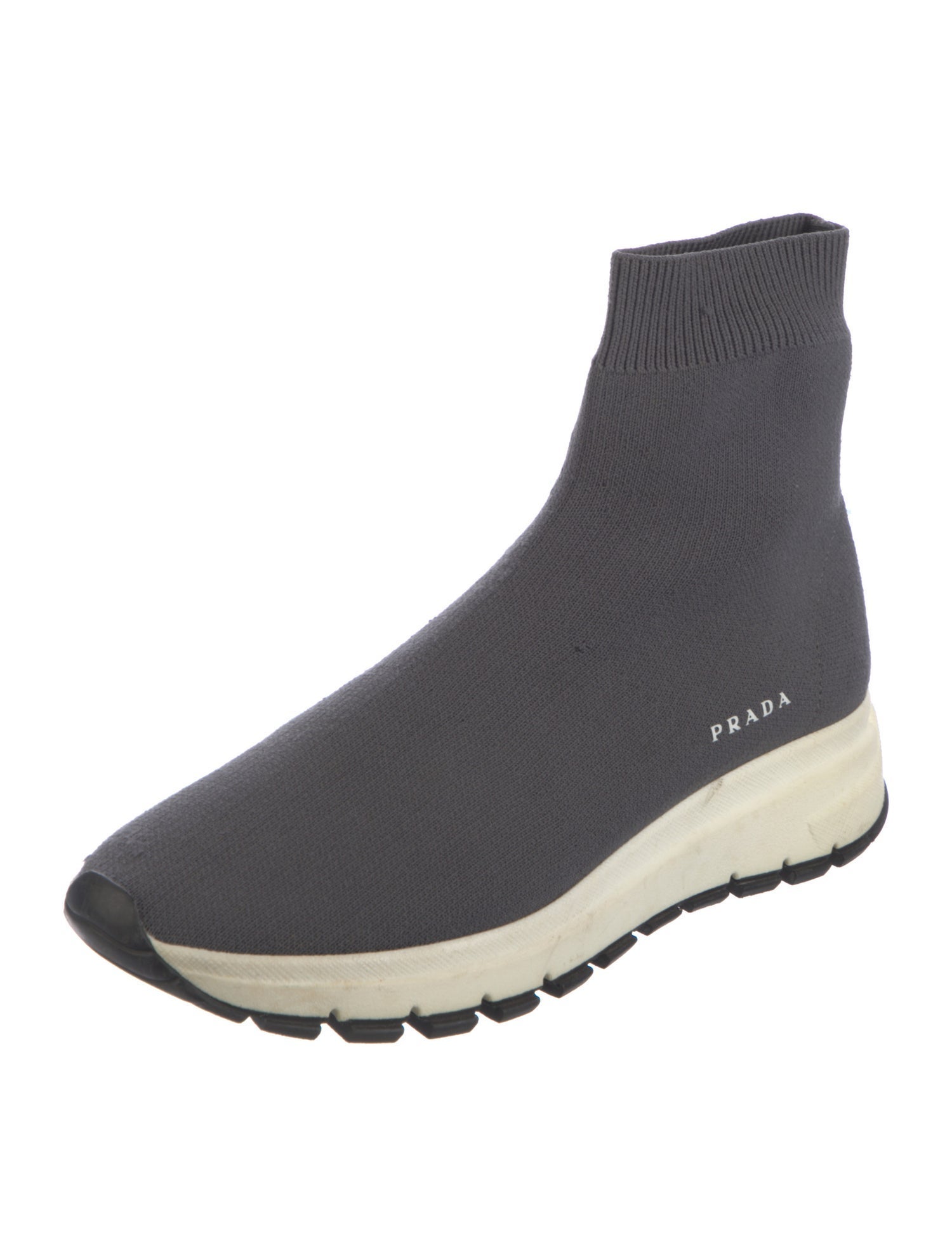 Prada Canvas Sock Sneakers