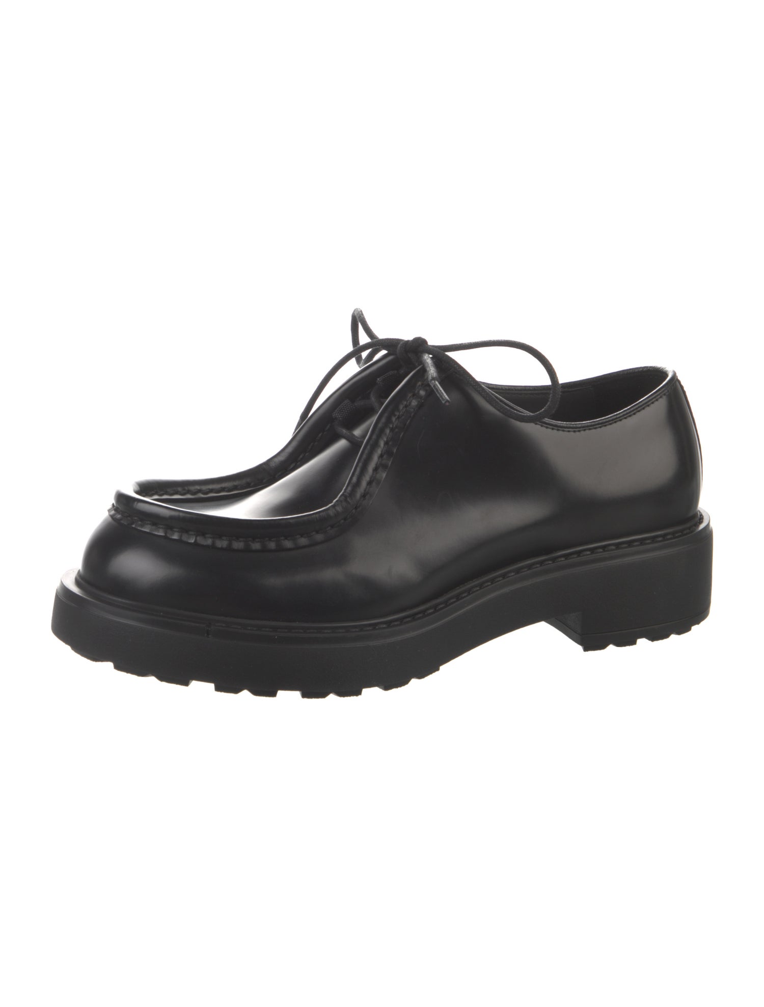Prada Leather Oxfords w/ Tags