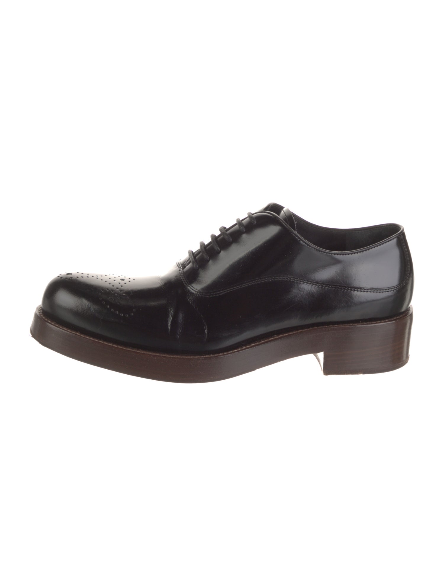 Prada Leather Oxfords