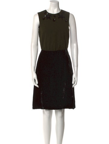 Prada Dresses Vintage Knee-Length Dress Us4, It40 | S