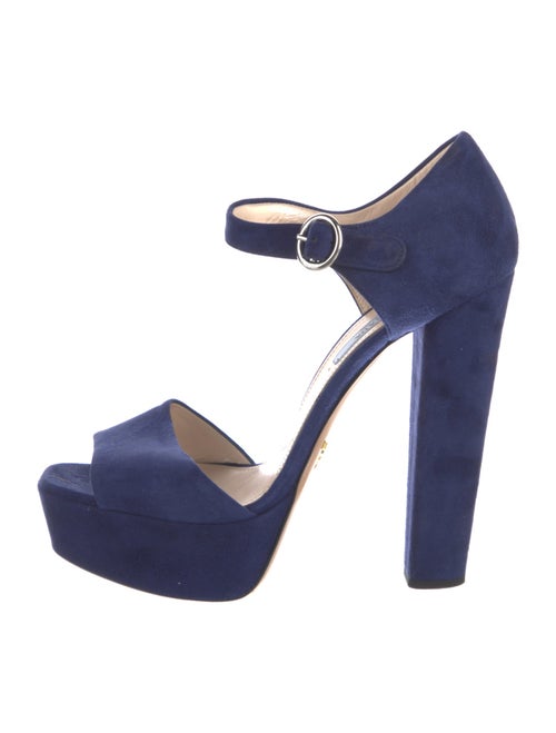 Prada Suede D'Orsay Pumps
