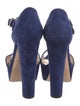 Prada Suede D'Orsay Pumps
