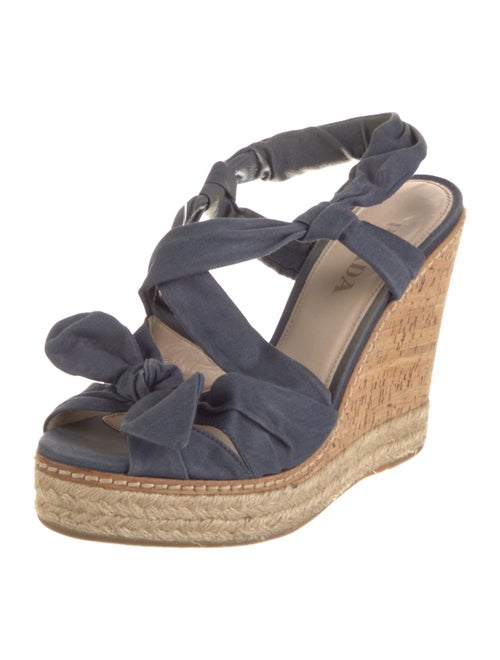 Prada Bow Accents Espadrilles