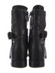 Prada Leather Combat Boots