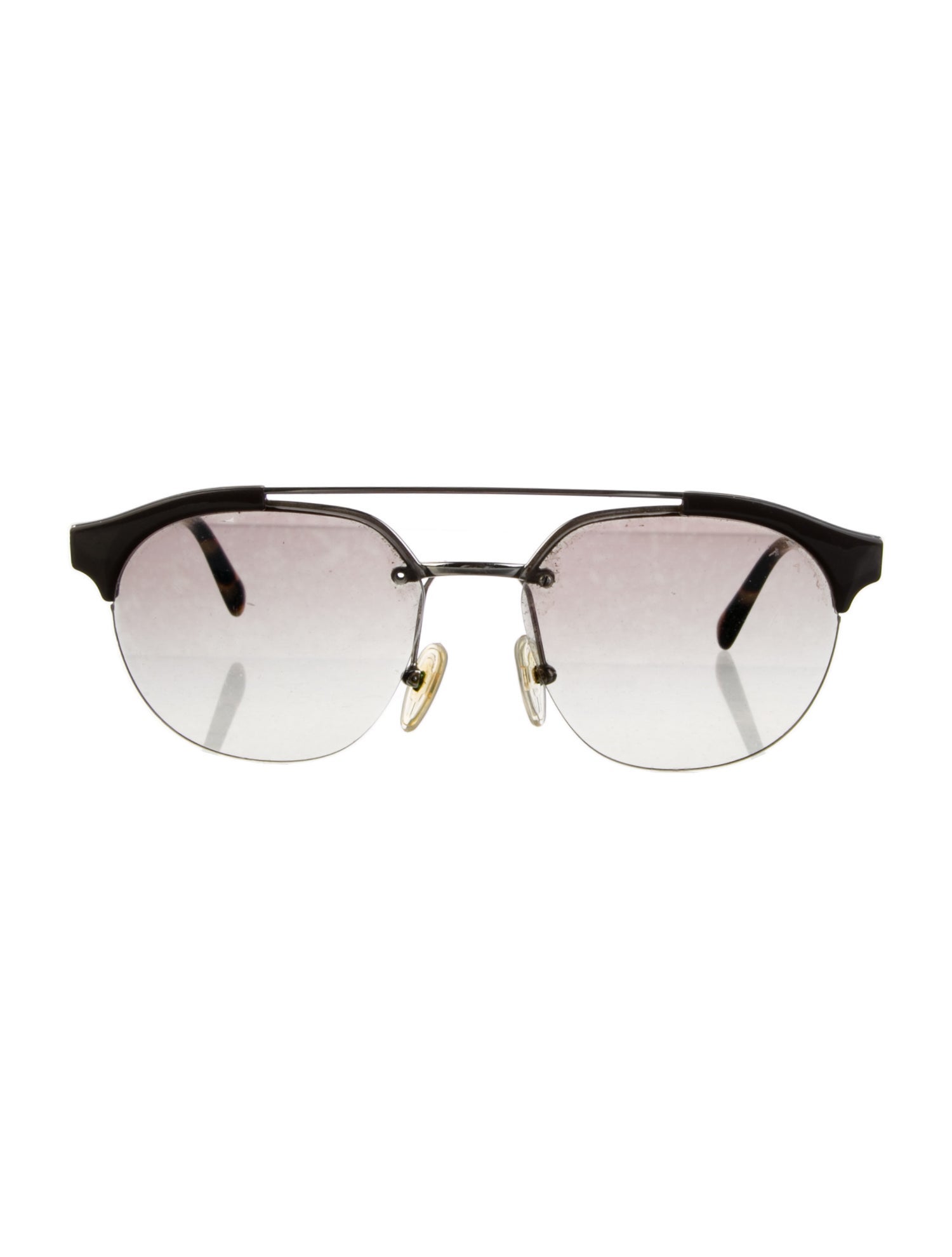 Prada Aviator Gradient Sunglasses