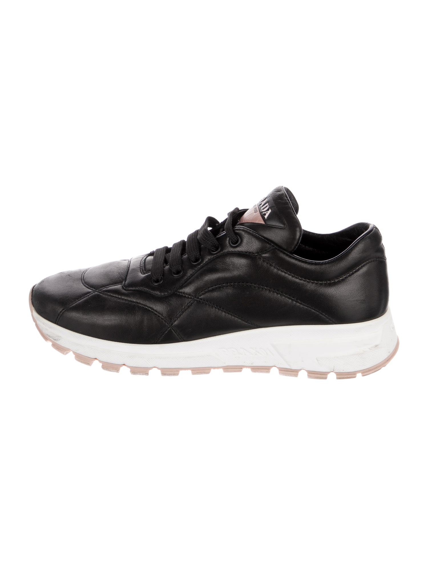 Prada Leather Sneakers