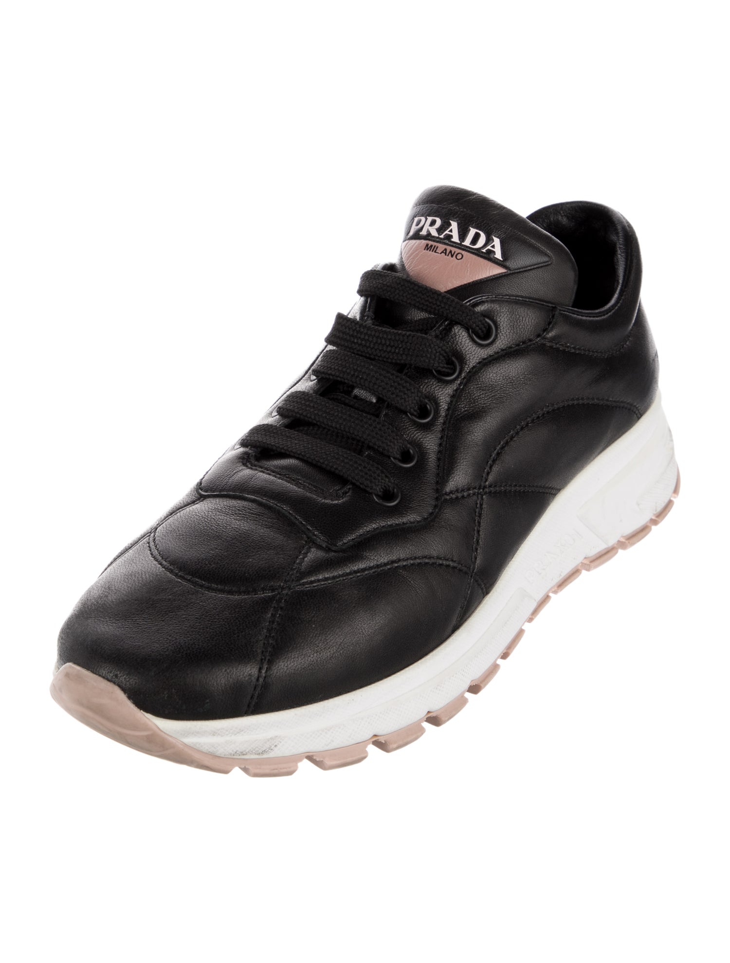 Prada Leather Sneakers