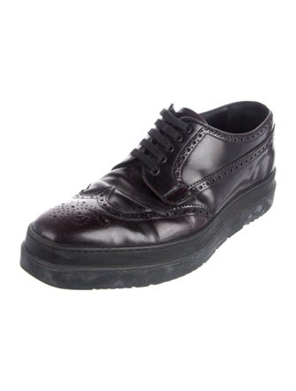 Prada Leather Brogues