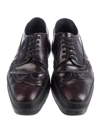 Prada Leather Brogues