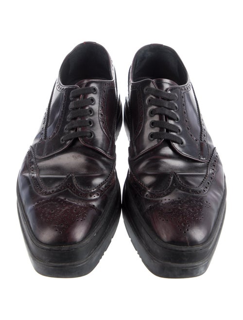 Prada Leather Brogues