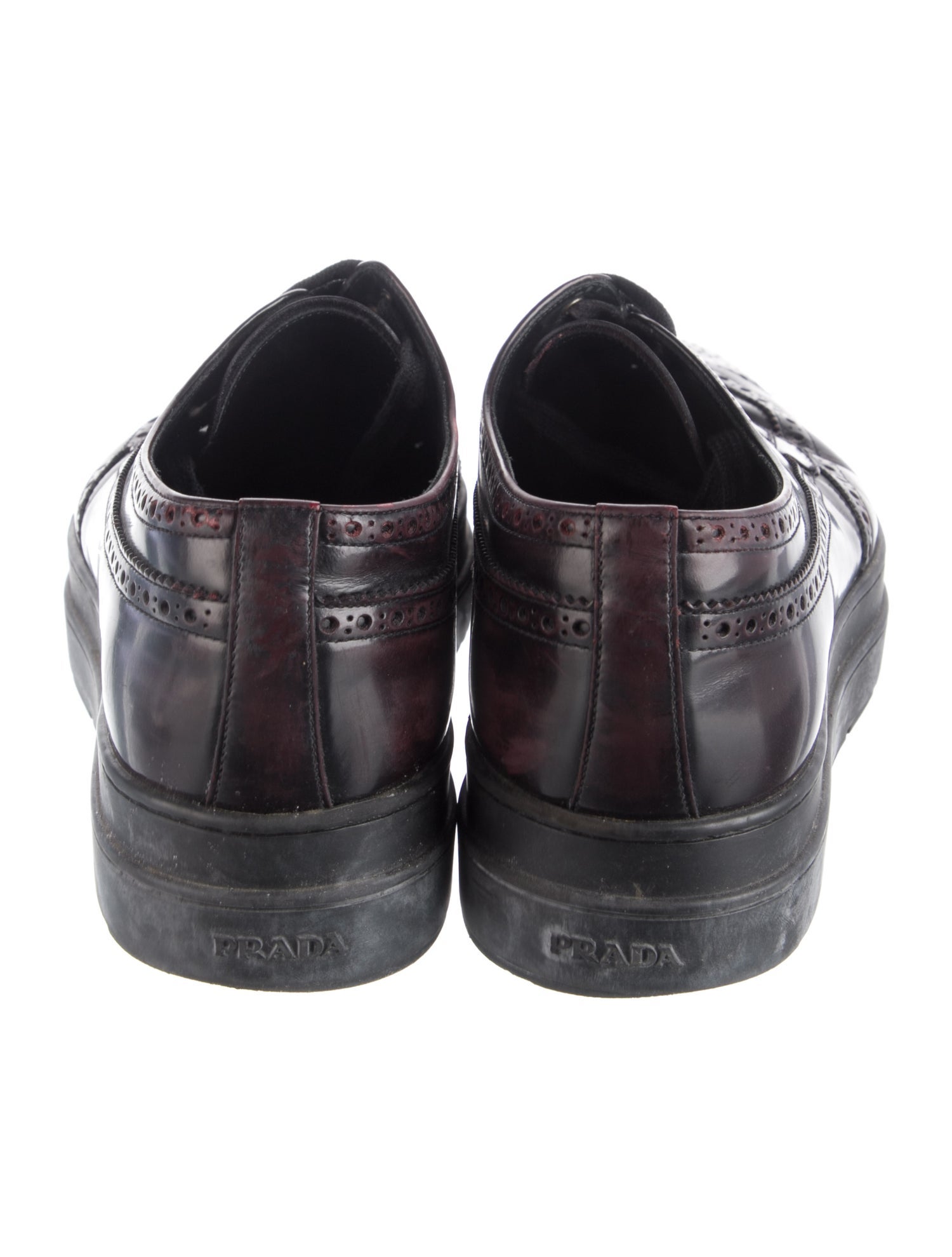 Prada Leather Brogues