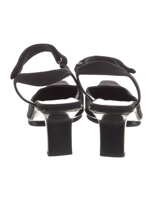 Prada Canvas Slingback Pumps