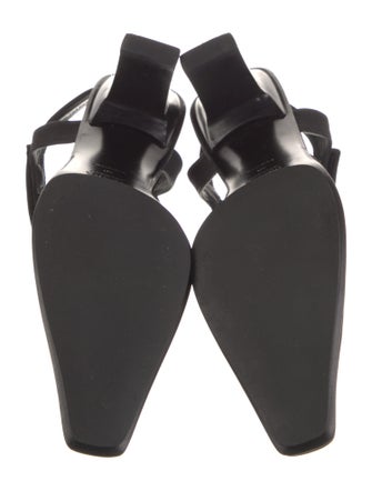 Prada Canvas Slingback Pumps