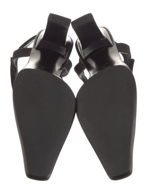 Prada Canvas Slingback Pumps