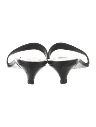 Prada Leather Slides