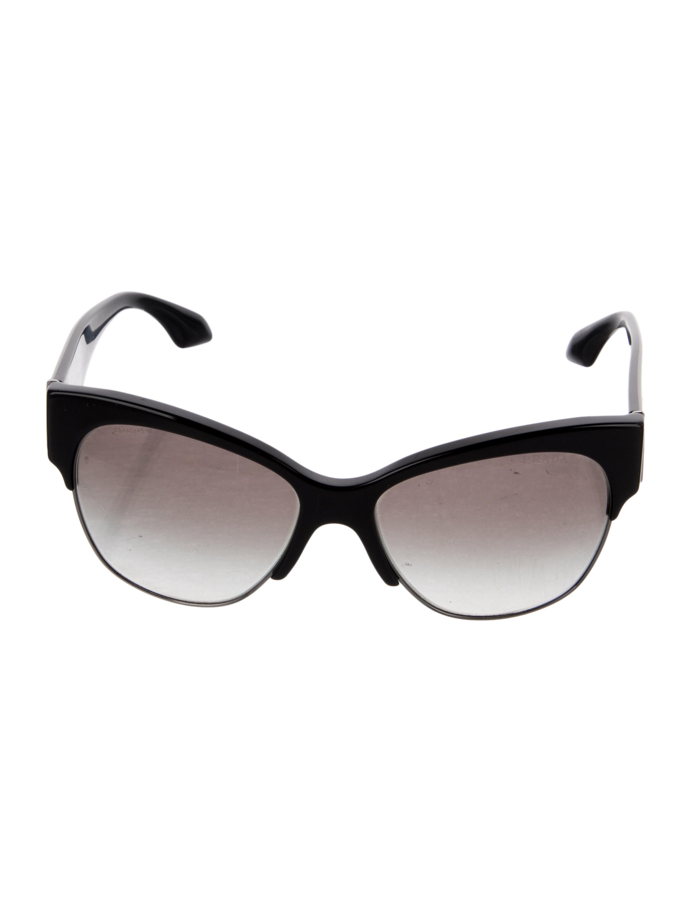 Prada Cat-Eye Gradient Sunglasses