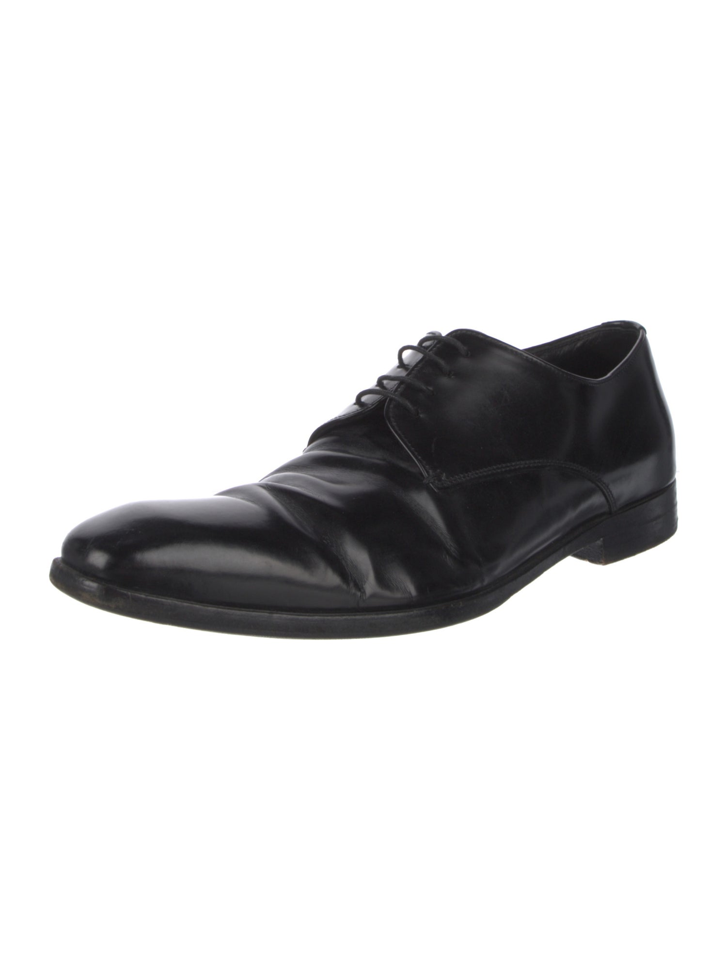 Prada Leather Derby Shoes