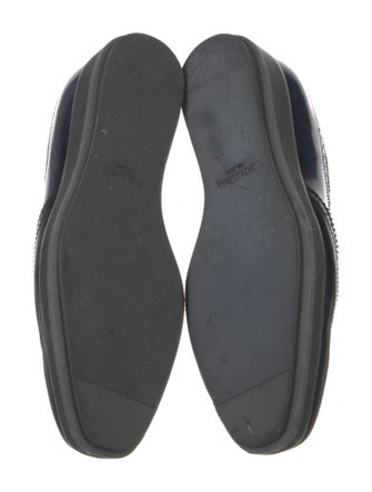 Prada Leather Lasercut Accents Oxfords