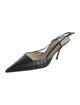 Prada Leather Slingback Pumps