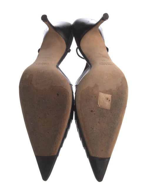 Prada Leather Slingback Pumps